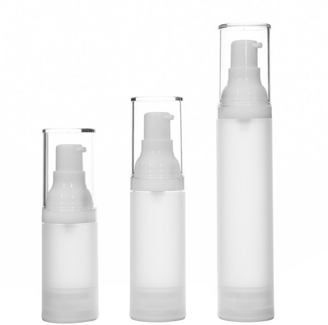 허브스프레이 에어리스 반투명 PP 진공에센스 용기 20ml 30ml.50ml, 1개