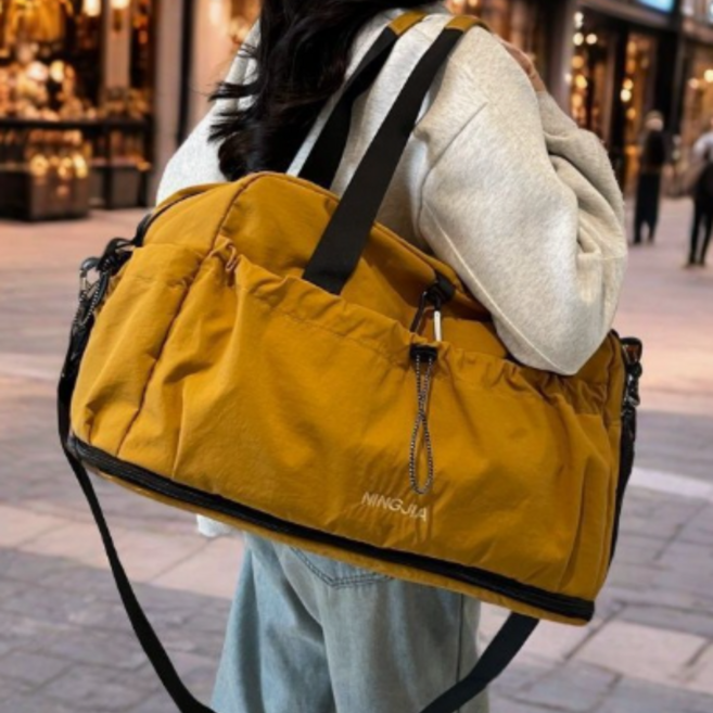 일상채움 신발 분리형 여행용 보스턴백 헬스 운동 여행 가방