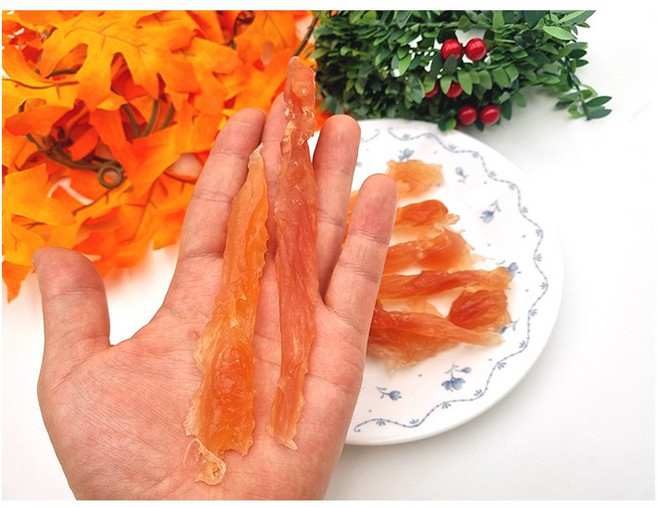 강아지 대용량 애견간식 고구마 부드러운 닭고기 오리고기, 1개, 300g, YES 젤리꽈배기300g