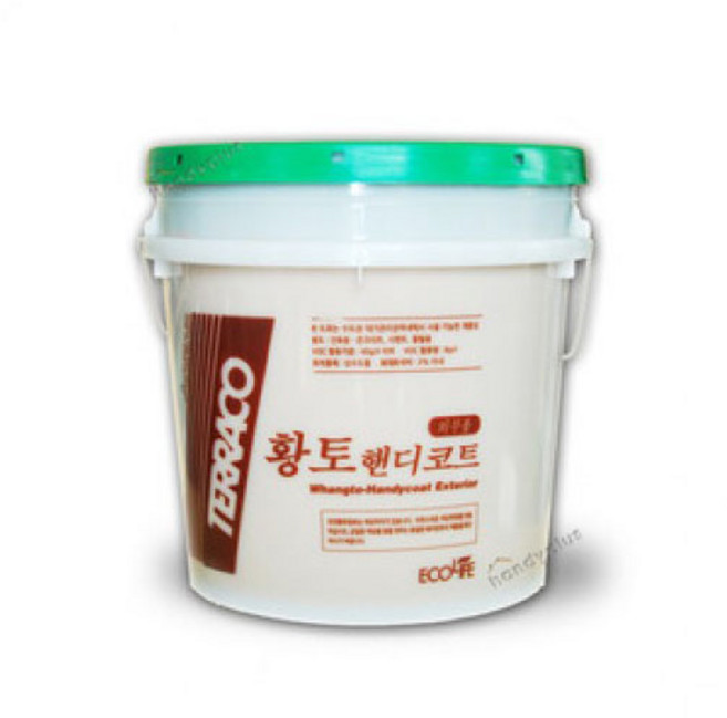 테라코 황토핸디코트20kg 외부용 벽면 황토벽 표현, 1개