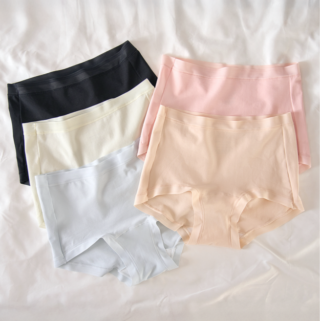 엘빈리빙 롱 스테이플 60수 하이웨스트 면스판 팬티 5종 세트