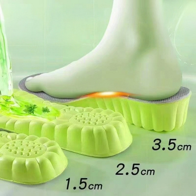 FOOI 발냄새 방지 인솔 항균 키높이 깔창 1.5cm 2.5cm 3.5cm 5시전 당일발송
