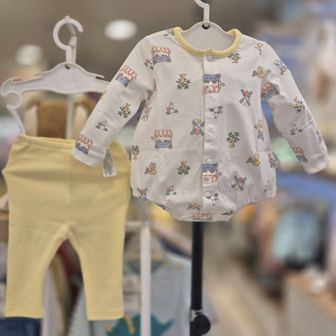 해피랜드 상큼한 바디슈트 /레깅스 세트