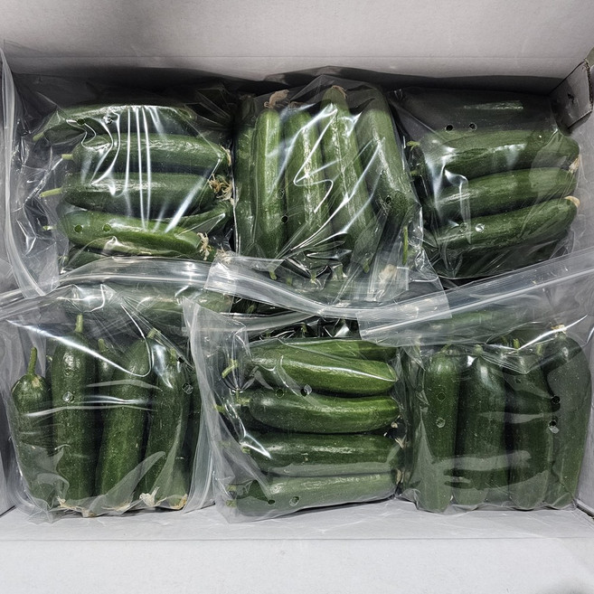 클릭마켓 국내산 미니오이 꼬마 오이 스낵용, 4개, 500g