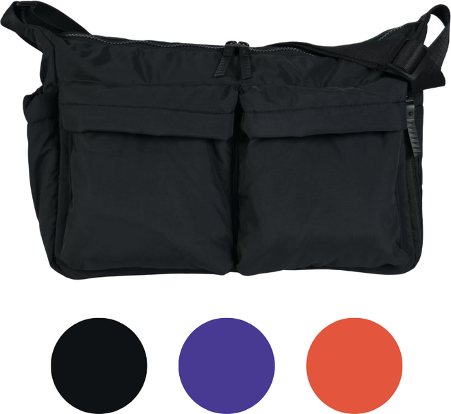 stern 멀티포켓 숄더백 크로스백 남녀공용 태블릿 12.7인치 수납