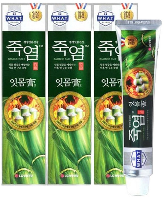 죽염 잇몸고 치약 120g 3PW97014C, 3개