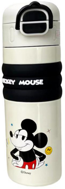 StarR 디즈니 캐릭터 텀블러 15047, 미키화이트, 1개, 520ml