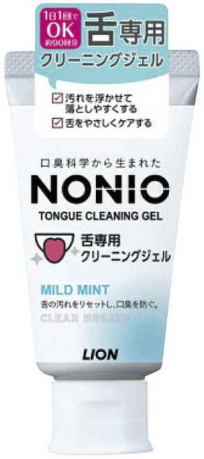노니오 혀 클리닝 젤 마일드 민트, 1개, 45g