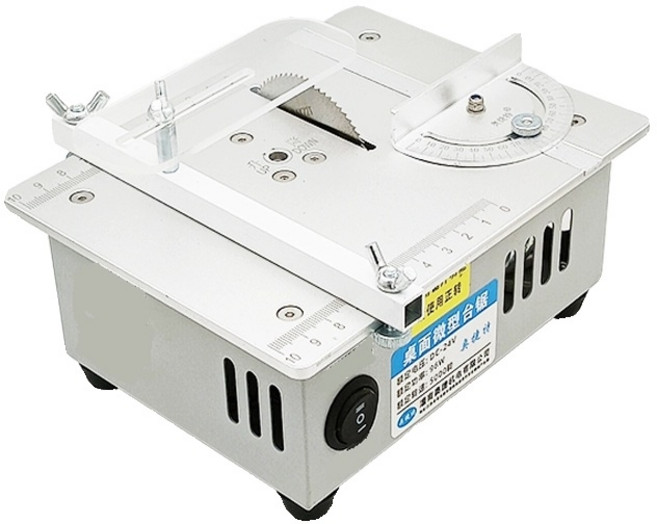 [다모와] 미니 목공 테이블쏘 슬라이딩 목재 다용도 공예 작업대 원형톱 톱다이 절단, 앵글 모델, 1세트