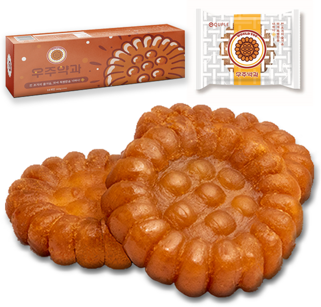 우주약과 촉촉함에 물드는 달콤함 찹쌀 꿀 약과, 40g, 20개