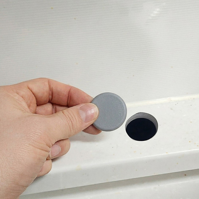 다용도 마개 가스배관 인덕션 싱크대구멍 호스 가스렌지 마개 회색, 1개