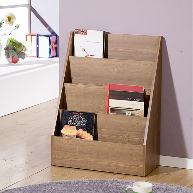 포메리트 스탠드 잡지꽂이, 엔틱, 4단