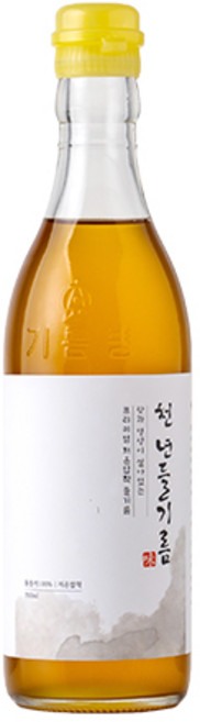 저온압착 천년 들기름, 1개, 350ml