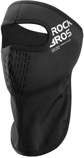 겨울 방풍 방한 귀덮개 넥워머 올인원 기모 마스크, 블랙