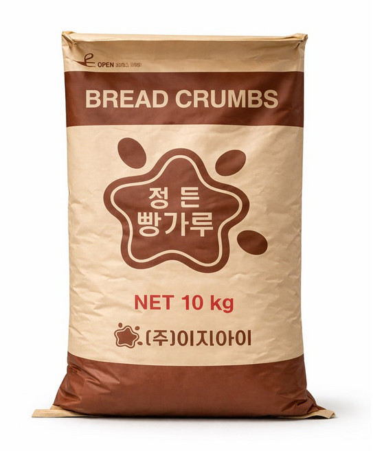 빵가루 10kg 벌크 정든빵가루 이지아이, 1개
