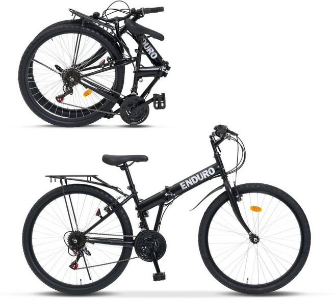 BIMAX 21단 MTB 접이식 자전거 26 ENDURO, 혼합색상, 170cm, 1개