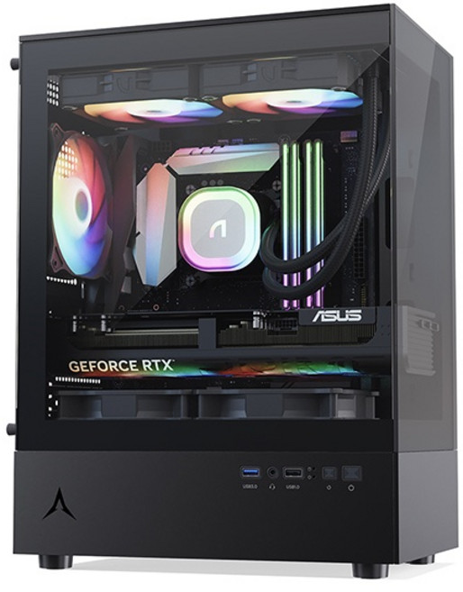 (ABKO) U10M 큐빅 라이트 (미니타워) (블랙), 1개