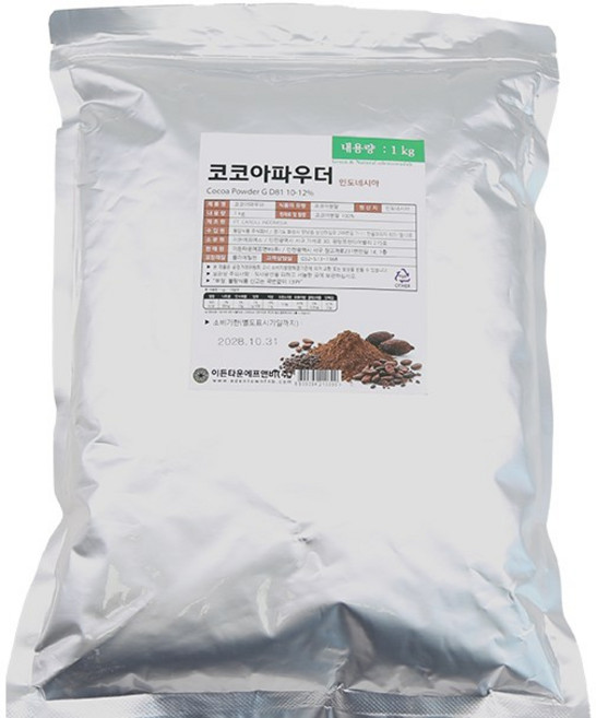 코코아파우더 1kg 코코아분말 이든, 1개, 1개입
