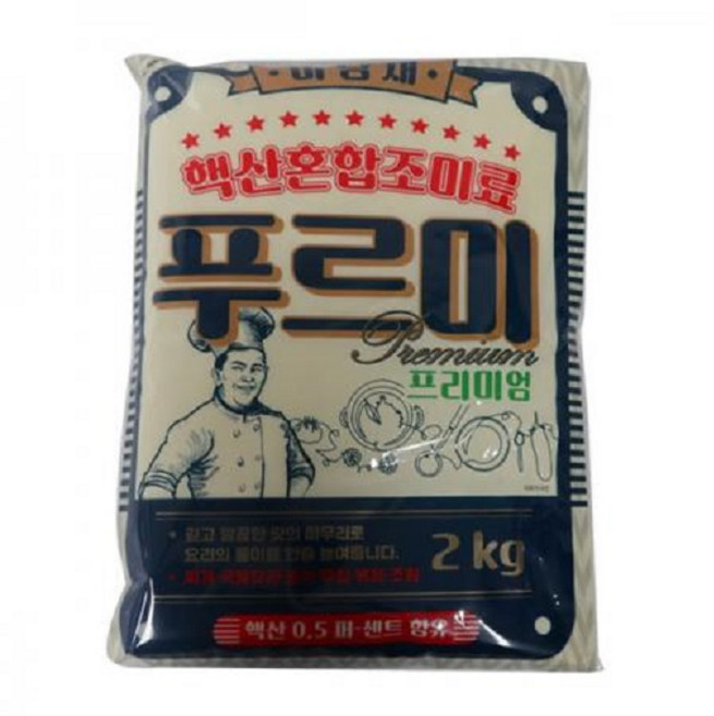 미담채 핵산혼합조미료 푸르미2k 1개, 2kg