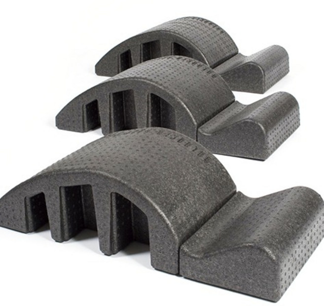 발란스드바디 필라테스 아크 스파인코렉터 리포머 웨지 코어강화 자세교정용 Pilates ARC, black