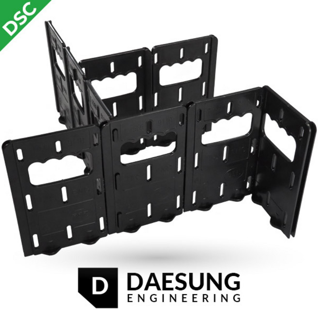 대성 배달통 자석 파티션 일자형 칸막이 국산 낱개 탑박스 가방 분리칸막이, 일자형 파티션 낱개1개