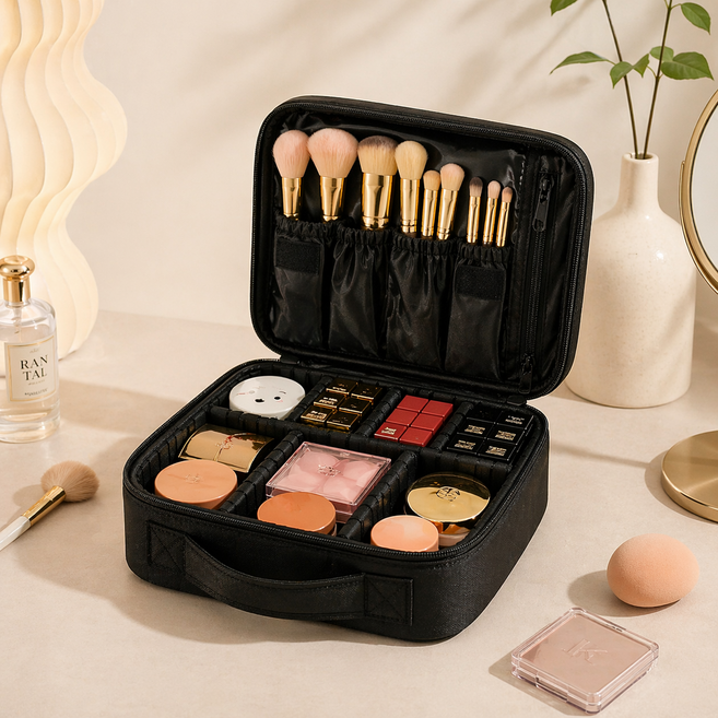 루넷 칸칸수납 다용도 정리함 여행용 화장품 파우치 대형