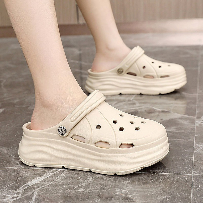 Modern Fashion 여성 발편한 키높이 샌들 쿠션감 슬리퍼 F17