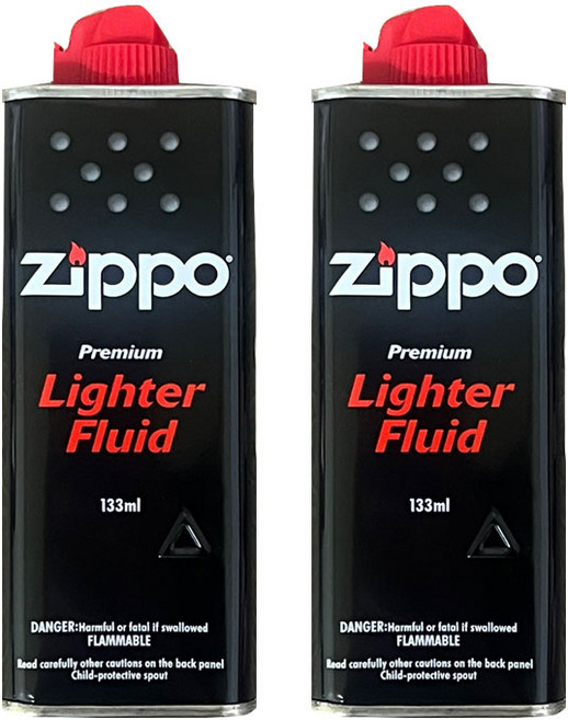 ZIPPO 지포 라이터오일 133ml x 2개 라이터기름
