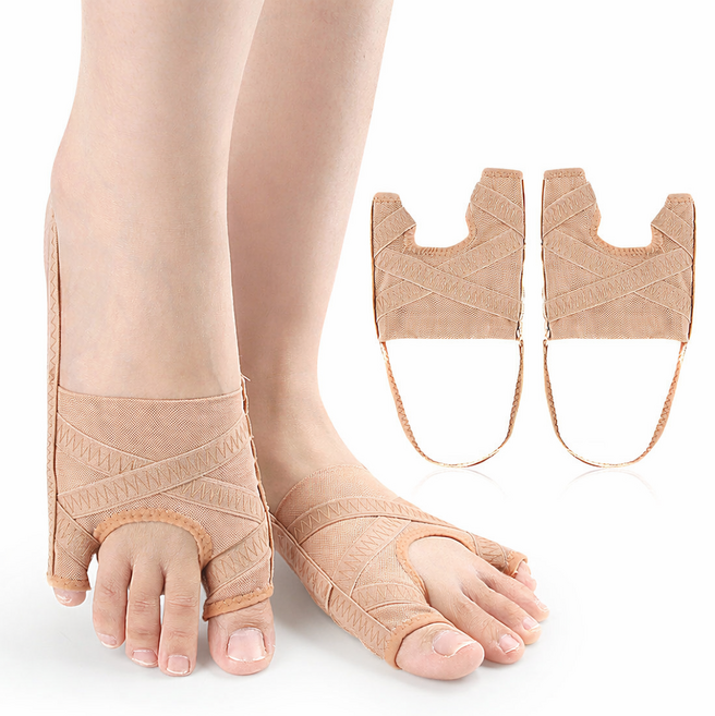 라인플로리 무지외반증 발가락 교정기 좌우세트, 1세트