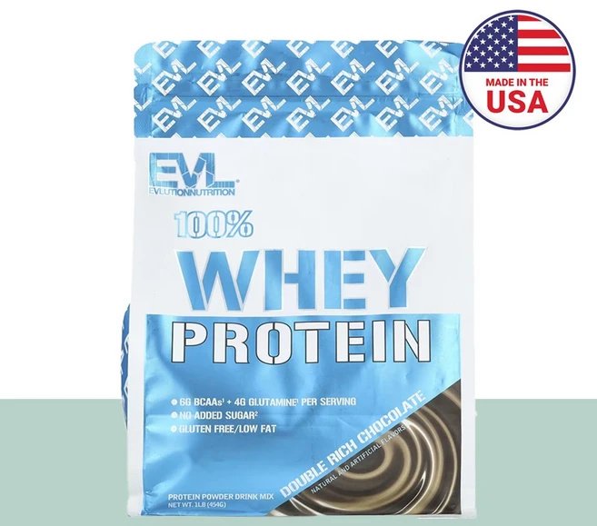 EVL 프로틴 에볼루션뉴트리션 유청단백질 초콜릿, 454g, 1개 - 쿠팡
