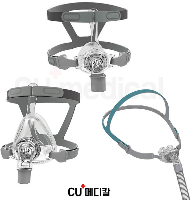 [CU메디칼] 양압기 BMC 마스크 (3종) / N5 나잘 / P2 필로우 / F5 풀페이스 / S10 호환가능 / 비엠씨, N5 나잘마스크, L, 1개