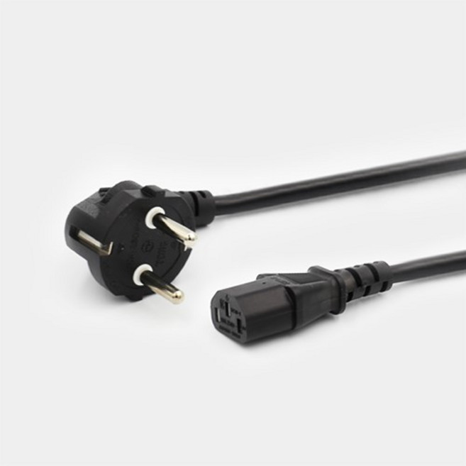 컴퓨터/프린터/노트북/모니터아답터 전원 케이블 일반형 250V 10A, 1개, 1.5m