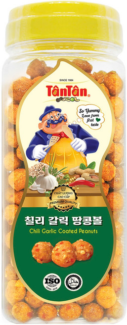 탄탄 칠리 갈릭 땅콩볼, 1개, 240g