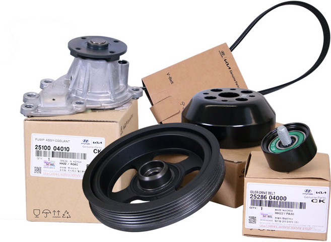 현대모비스 레이 팬벨트 겉벨트세트 엔진부품