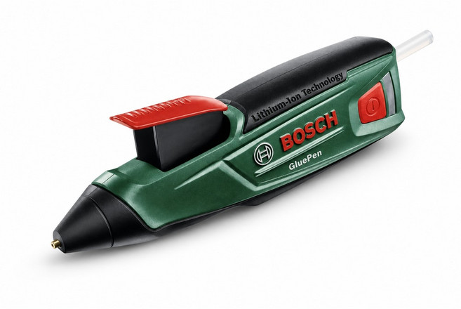 보쉬 3.6V 리튬이온 충전 글루펜 무선 핫멜트 글루건 7mm 글루스틱 포함, 1개