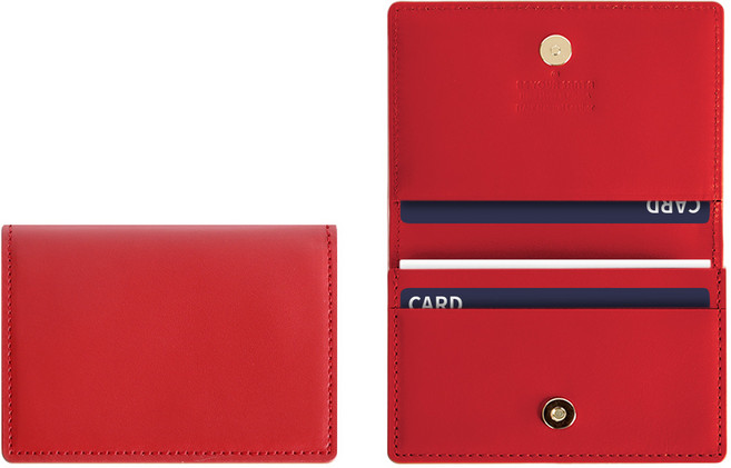 비유어산타 이태리 천연 소가죽 Made in Korea 카드지갑