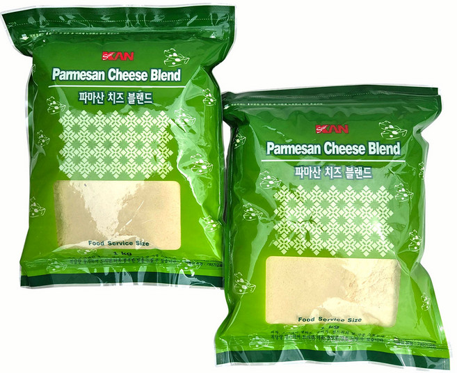 칸스타 파마산 치즈 블랜드, 2개, 1kg