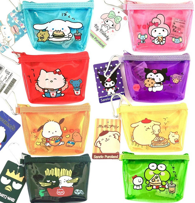 귀여운 산리오 시나모롤 캐릭터 동전 지갑