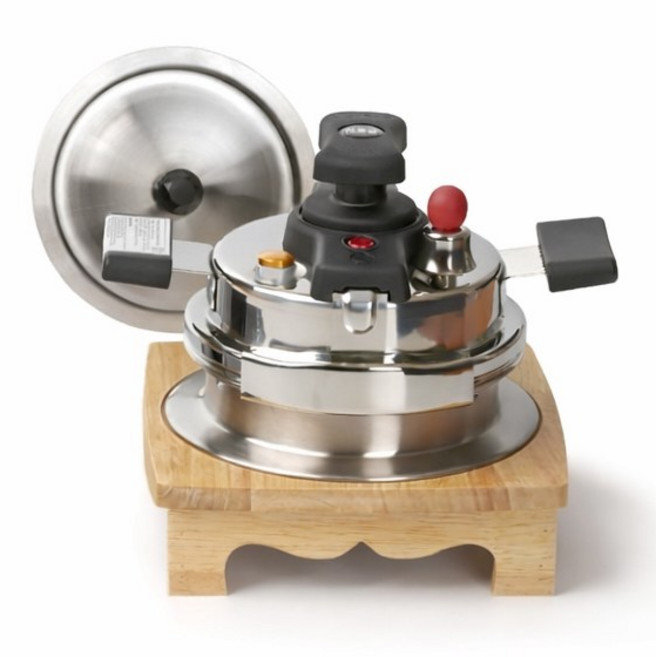 은솥밥 솥밥 압력솥 세트 나무트레이 스텐뚜껑 포함, 1~2인 압력솥 세트