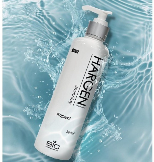 헤르겐 남자 탈모 샴푸 탈모완화, 4개, 300ml