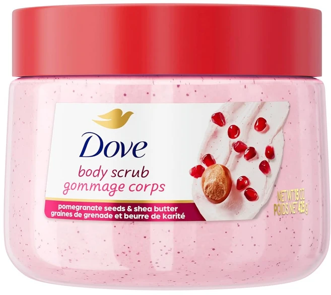도브 Dove 석류 앤 시어버터 바디 스크럽, 425g, 1개 - 쿠팡
