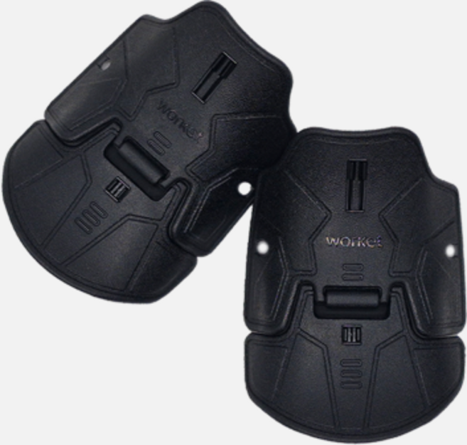 워킷 (지벤) 안전화 발등덮개 WK-MG001, 블랙, 1개