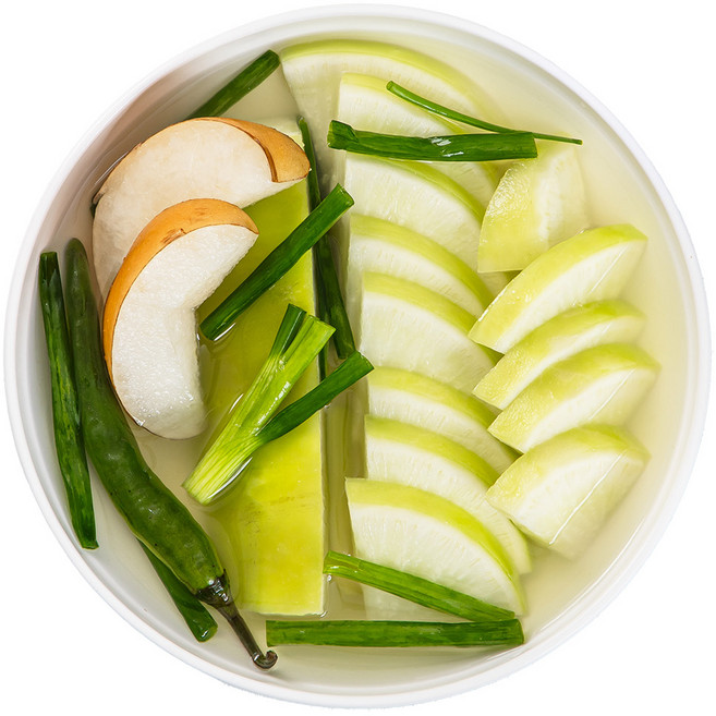 [어사김치] 국내산 전라도 동치미 무우 물김치, 1개, 3kg