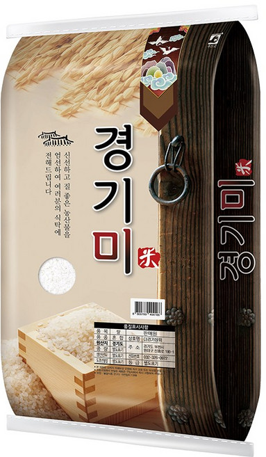 25년산 청북경기미 10kg (상등급), 없음