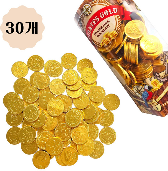 코코플레이스 코스트코 금화 동전초콜렛 30개 소분(156g), 1세트, 156g