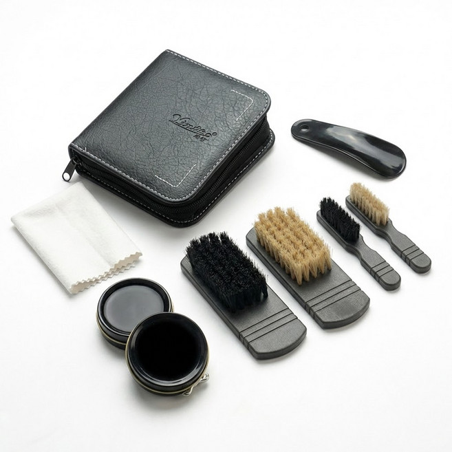 데일리프렌즈 가죽신발케어 9종 세트, 혼합색상, 1개