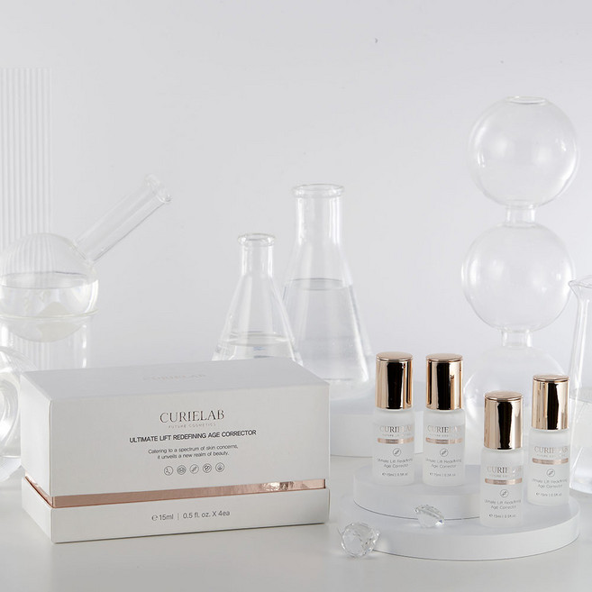 큐리랩 얼티미트 리프트 리디파이닝 에이지 코렉터 에스테틱 앰플 추가 증정 안티에이징 세럼, 1개, 15ml