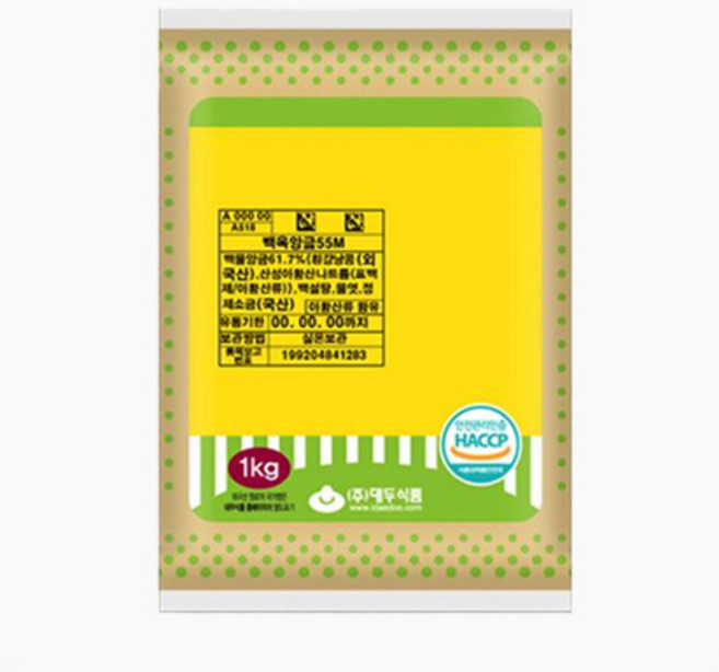 이홈베이킹 백옥앙금 1kg, 1개
