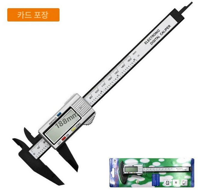150mm 100mm 전자 디지털 게이지 측정, I형 0-150mm 카드형, 1개