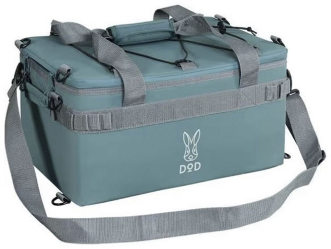 DOD 쿠라히코 경량 콤팩트 소프트 쿨러 백 CL1-920, 블루 그레이, 15L